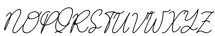 Victoria Royal Italic Font UPPERCASE
