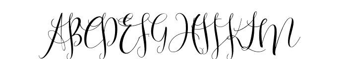 VictoriaNew Font UPPERCASE