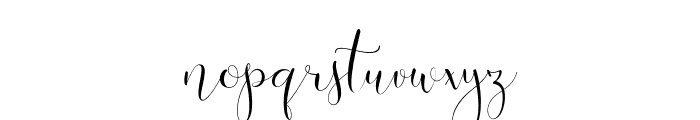 VictoriaNew Font LOWERCASE