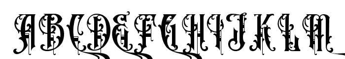 Victorian Heritage Alternate Font UPPERCASE