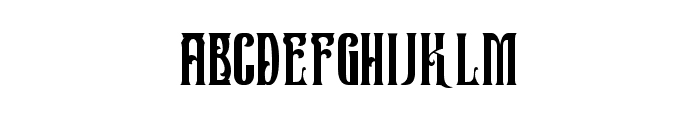 Victorian Heritage Regular Font LOWERCASE