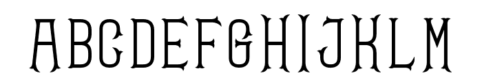 Victorian Monogram Font UPPERCASE