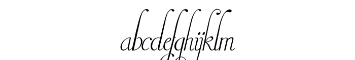 VictorianAlphabetsNine-Regular Font LOWERCASE