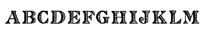 VictorianAlphabetsTwelve-Regula Font LOWERCASE