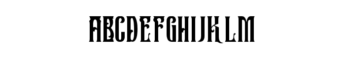 VictorianHeritage-Regular Font LOWERCASE