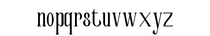 VictorianParlorAlternate Font LOWERCASE