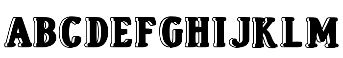 Victory Black Regular Font LOWERCASE