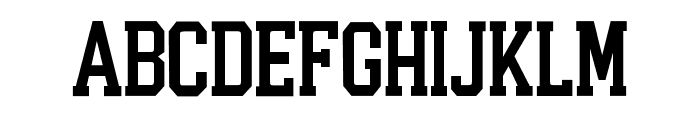 Victory Block Regular Font UPPERCASE