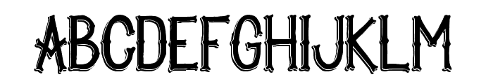 Victory & Glory TP  Regular Shadow Font UPPERCASE