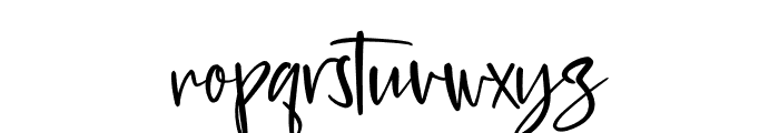 Victory Gustina Font LOWERCASE