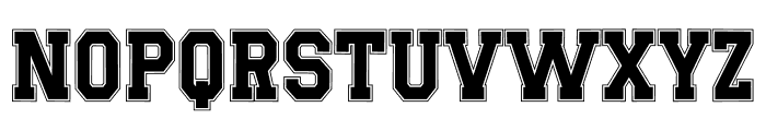 Victory Varsity Font LOWERCASE