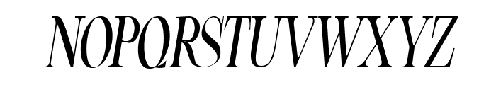Vienna Oblique Font UPPERCASE