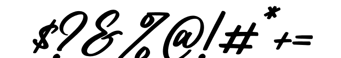 Vifastev Caledon Italic Font OTHER CHARS