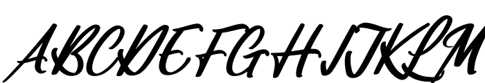 Vifastev Caledon Italic Font UPPERCASE