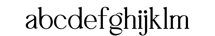 Vigofam-Regular Font LOWERCASE