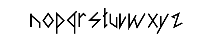 Viking Futhark Runic Font Font LOWERCASE