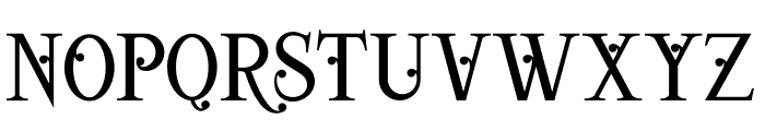Viktoria Serif Font UPPERCASE