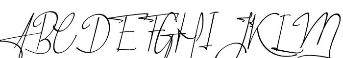 Viktoria Signature Font UPPERCASE