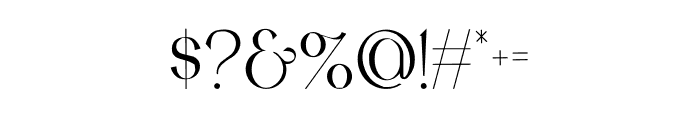 Vilaka Modern Serif Font Font OTHER CHARS