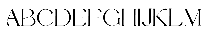 Vilaka Modern Serif Font Font UPPERCASE