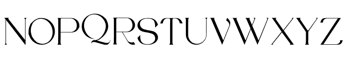 Vilaka Modern Serif Font Font UPPERCASE