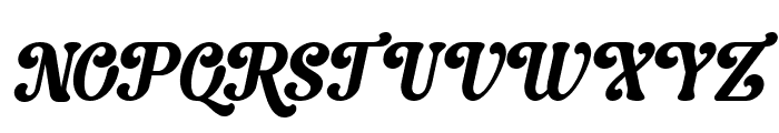 VilmelyStory-Italic Font UPPERCASE