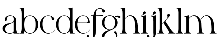 Vinelofi Font LOWERCASE