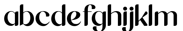 Vinery Font LOWERCASE
