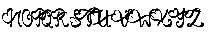 Vinolya-Regular Font UPPERCASE