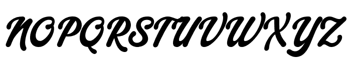 Vinostre-Regular Font UPPERCASE