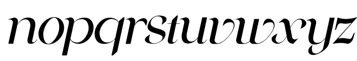 Vintage Archivolt Medium Italic Font LOWERCASE