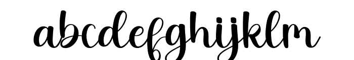 Vintage Calligraphy Font LOWERCASE