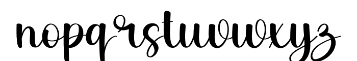 Vintage Calligraphy Font LOWERCASE