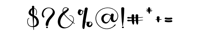 Vintage Cheerful Font OTHER CHARS