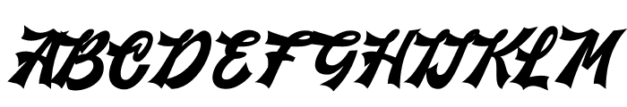 Vintage Fortuin Font UPPERCASE