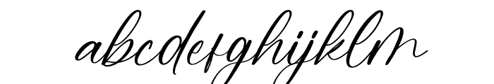 Vintage Hosters Italic Italic Font LOWERCASE