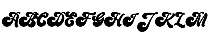 Vintage King Font UPPERCASE
