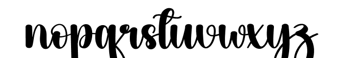 Vintage Milkshake Font LOWERCASE