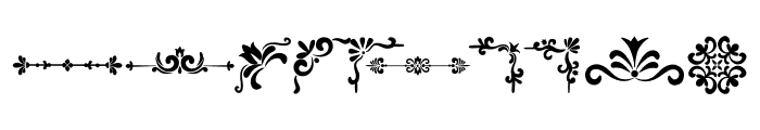Vintage Ornamente Font OTHER CHARS