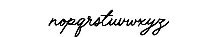 Vintage Postman Script Font LOWERCASE