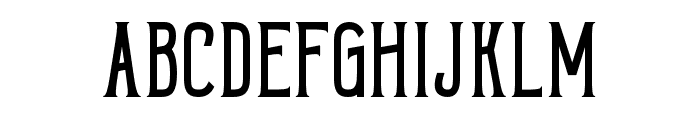 Vintage Rough Regular Font UPPERCASE