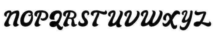 Vintage Stitch Font UPPERCASE