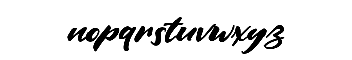 Vintage Style Regular Font LOWERCASE