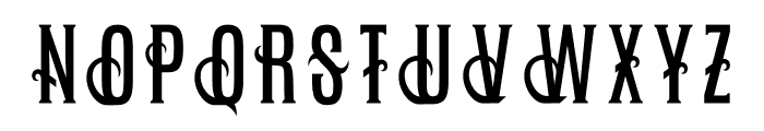 Vintage Style Font UPPERCASE