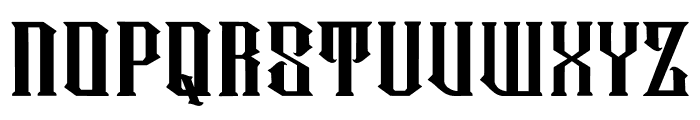 Vintage Vanguard Font UPPERCASE