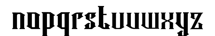 Vintage Vanguard Font LOWERCASE