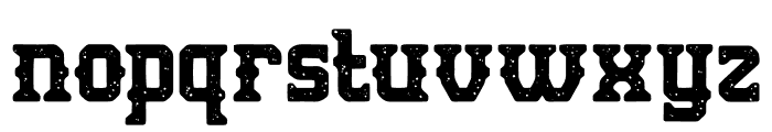 Vintage Victory Seven Font LOWERCASE