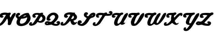 VintageCraftedScript Font UPPERCASE