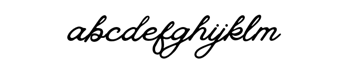 VintageGoods-Regular Font LOWERCASE