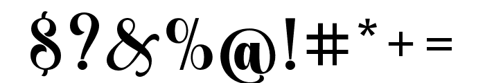VintageSignature Font OTHER CHARS